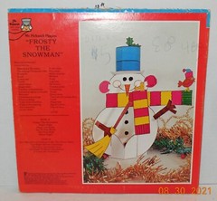 MR PICKWICK PLAYERS Frosty The Snowman Vinyl Record LP 1977 SPC-1503 G+/VG OOP