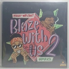 Dizzy Wright Demrick Blaze With Us 2 Record Autographed By Demrick Rare OOP