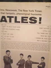1960s Vintage Capitol Records MEET THE BEATLES! First Album Vinyl LP. T 2047. Z1