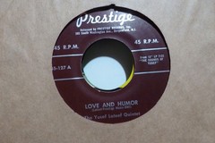 YUSEF LATEEF QUINTET MEDITATION & LOVE AND HUMOR PRESTIGE JAZZ. VG++ 45