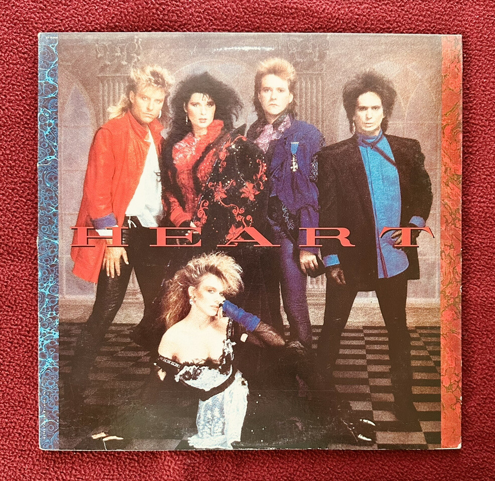 HEART Heart 1985 1st US Pressing Capitol Records ST 512410 VG+/VG+