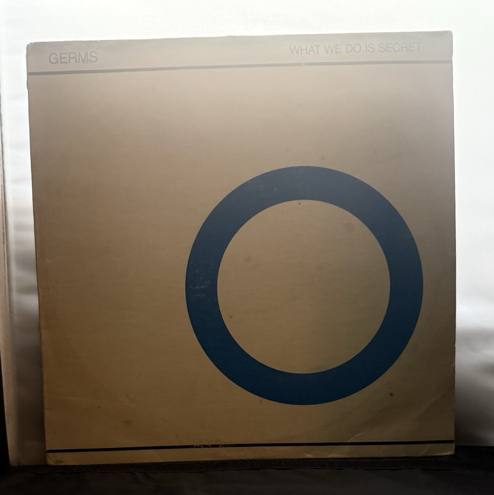Germs – What We Do Is Secret Record RARE 1982 – EX VINYL