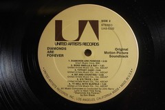 John Barry Soundtrack LP 007 Diamonds Are Forever on UA