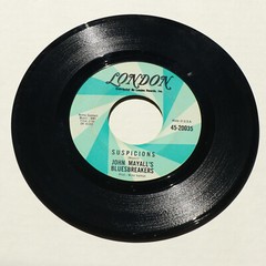 John Mayall’s Bluesbreakers *Suspicions/Oh, Pretty Woman* 45 rpm Vinyl 7″ Single