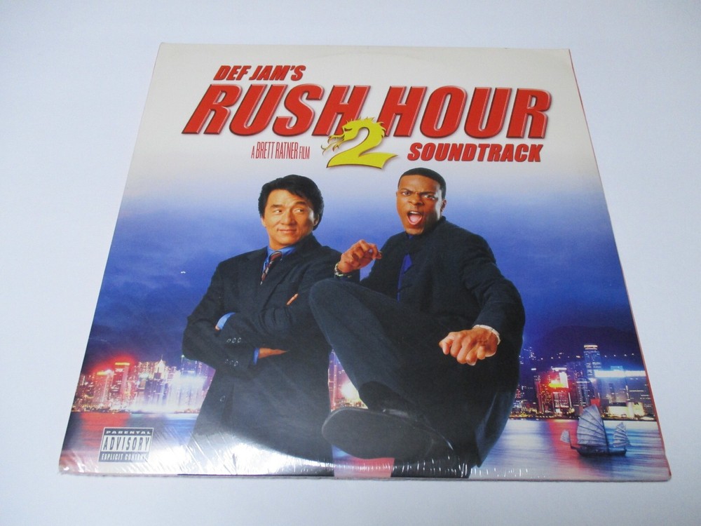 DEF JAM’s RUSH HOUR 2 Vinyl 2 LPs 2001 Soundtrack NM+ Sealed
