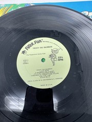Frosty The Snowman Vinyl LP Peppermint Kandy Kids 1970 Peter Pan Xmas Songs