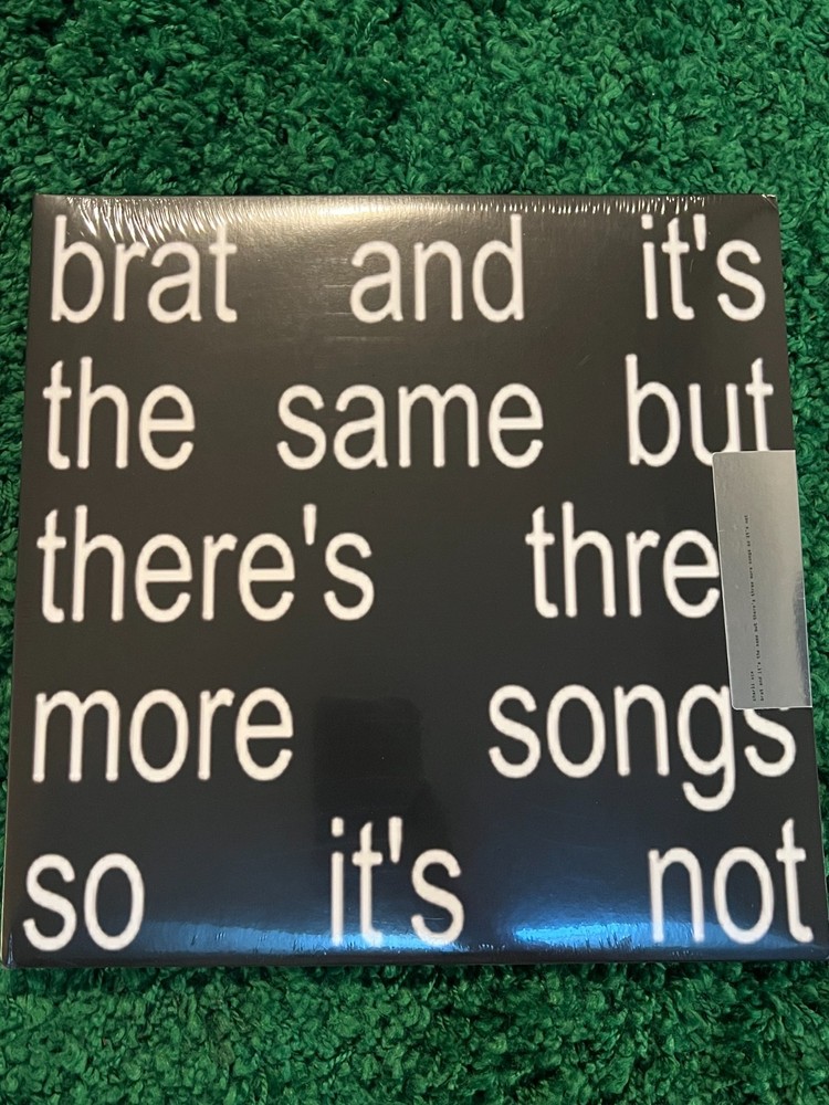 CHARLI XCX – BRAT AND IT’S THE SAME BUT THERE’S THREE MORE SONGS – BLOOD RECORDS