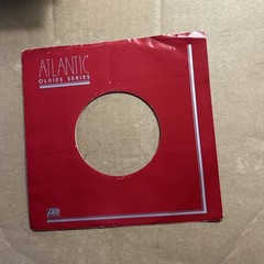 1 Company Sleeve Only Atlantic Red Oldies Series Glossy add ship .10 cents