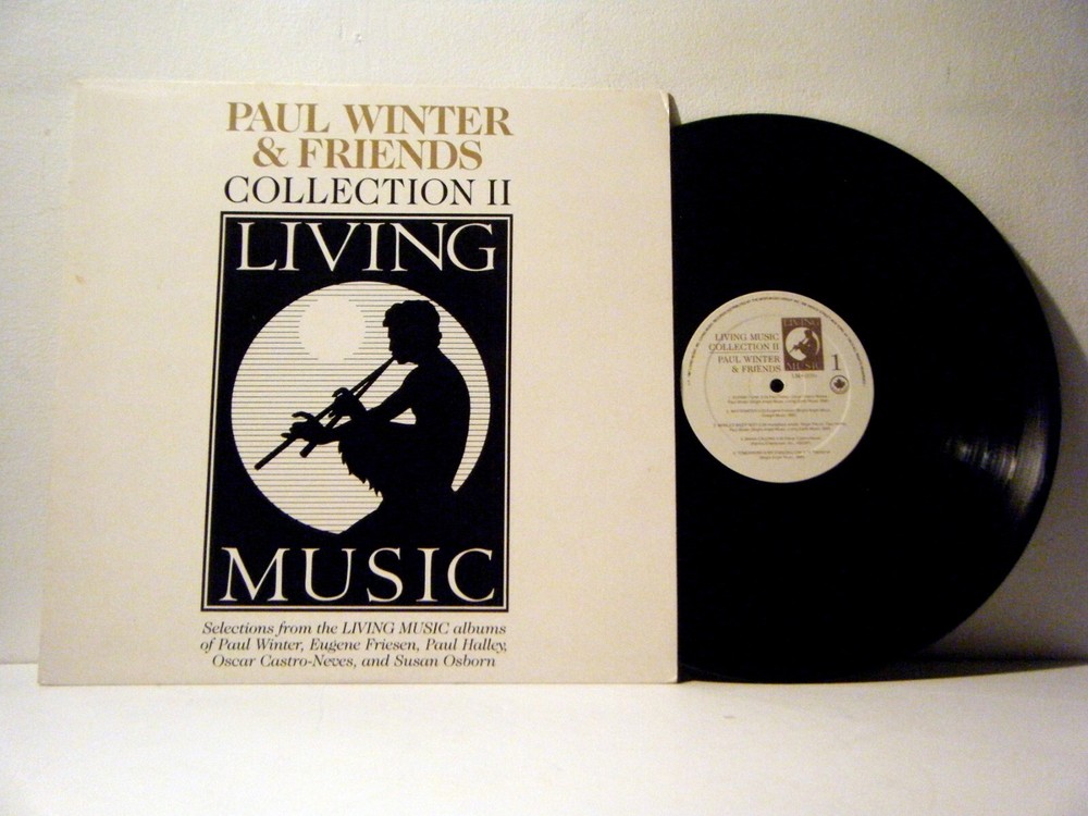 PAUL WINTER Friends LP Collection II 1987 Living Music vinyl