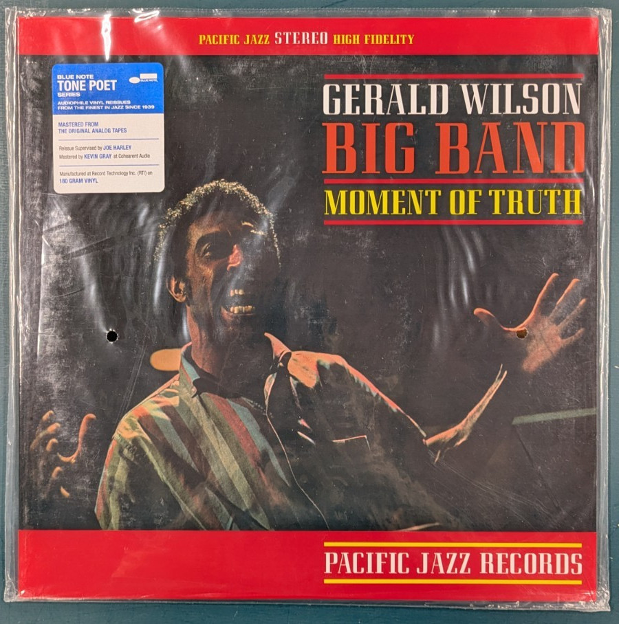 Gerald Wilson Moment of Truth Vinyl LP NM/NM Blue Note Tone Poet Kevin Gray