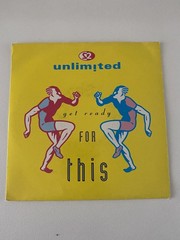 2 UNLIMITED-GET READY FOR THIS 7″ VINYL SINGLE RECORD 1991!
