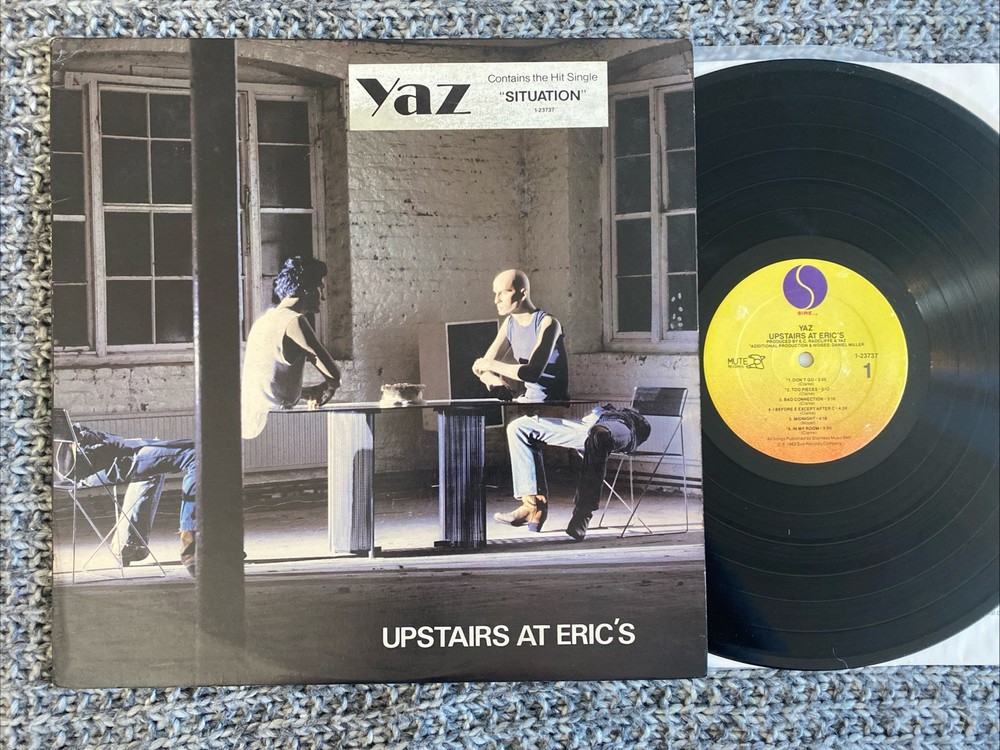 Yaz Lp Upstairs At Eric’s 1982 V. G / Vinyl N. M Original Press