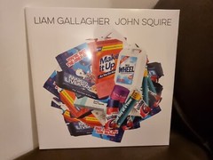 Vinile Lp 33 & Signed Artcard, John Squire Liam Gallagher, Limited Coloured…