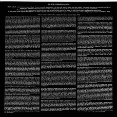 Black Sabbath – Debut Album | Remastered 180G LP | Foundations of Metal