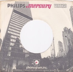 Mixed Lot of 3 PHILIPS MERCURY VERTIGO 7″ 45RPM Original Record Company Sleeves