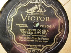 1927 FRANK GARISTO LUTE Jim MILLER Cha FARRELL Dew Dewy Day Sun Shower VIC 20906