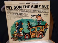 My Son the Surf Nut LP Jack Marshall Capitol ST-1939 EX- Vinyl VG Cover 1963