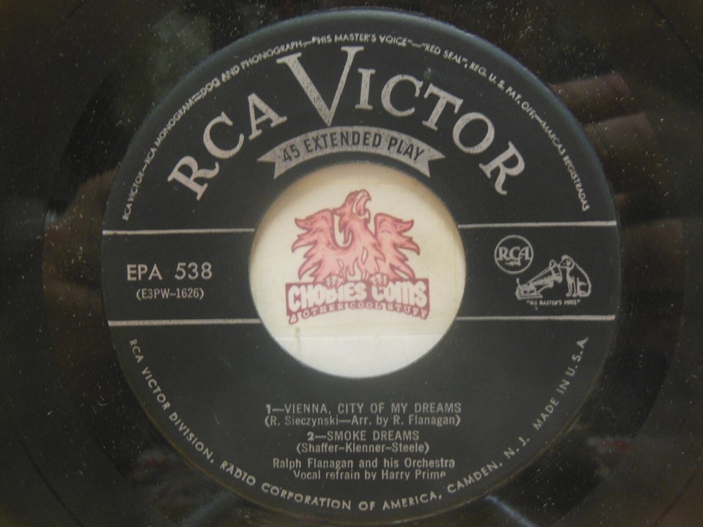 Ralph Flanagan & His Orchestra – Freshman Frolic, 4 Track EP, 45 RPM VG (24K)