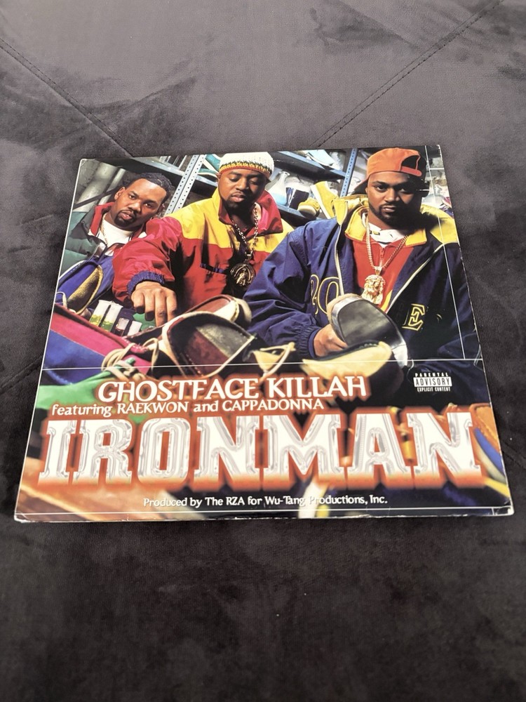 Ghostface Killah – Ironman -2 x Vinyl LP – 1996 First Pressing E2 67729