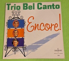 The Trio Bel canto / 4 Lps / wow condition / No split seams