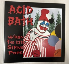 ACID BATH – WHEN THE KITE STRING POPS COLOR-RED/BLUE-180g VINYL 2LP New 2025