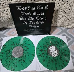 WOLFMANGLER Dwelling in a Dead Raven 2XLP Green/Black vinyl folk black metal
