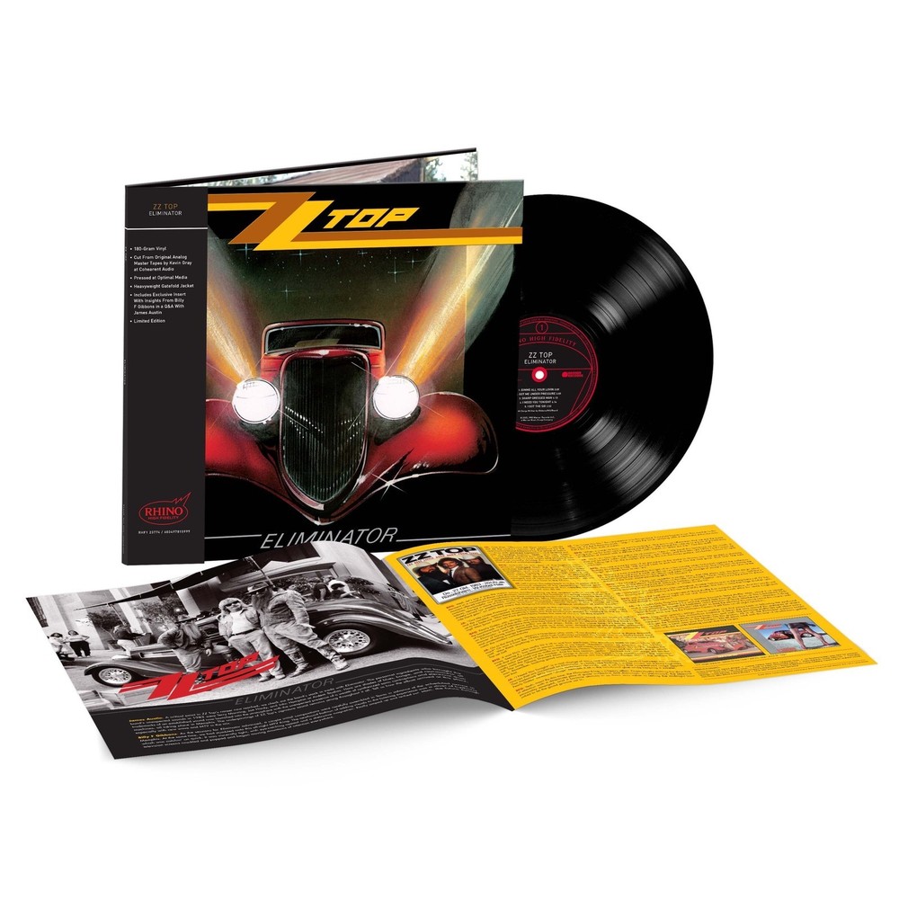 ZZ TOP **Eliminator **BRAND NEW RECORD LP VINYL ROCKTOBER INDIE EXCLUSIVE