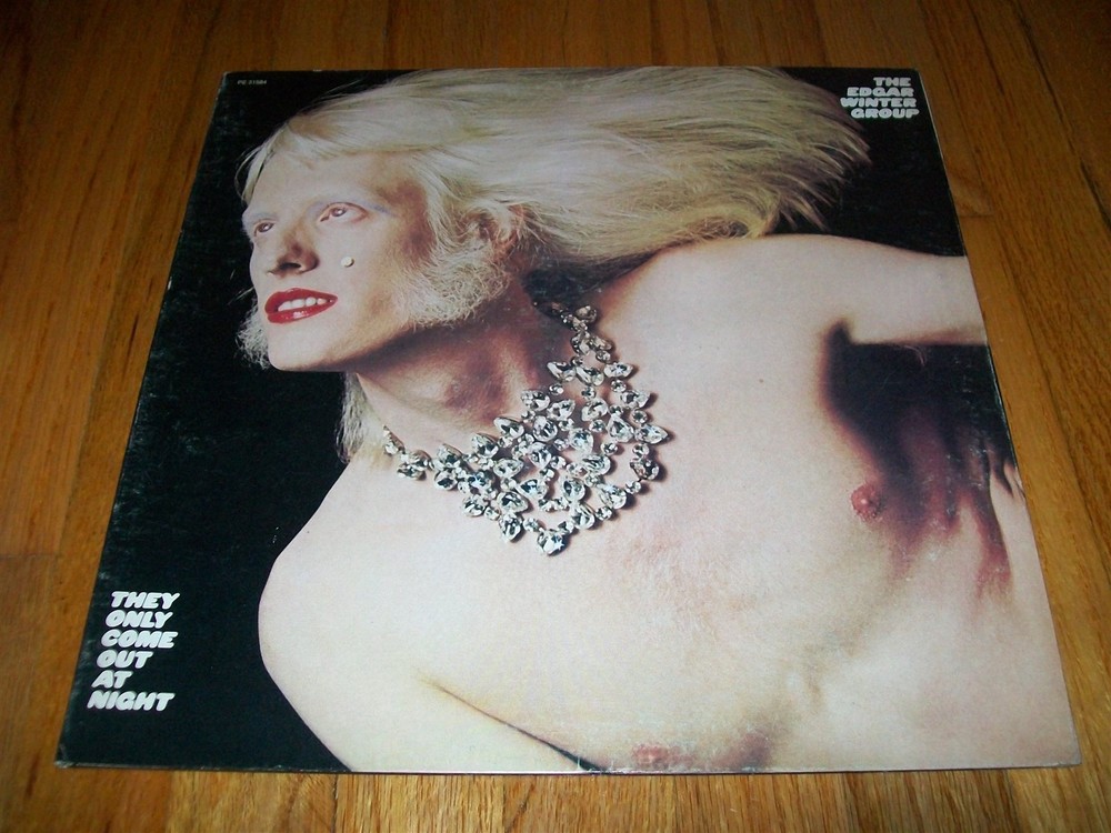 THE EDGAR WINTER GROUP – THEY ONLY COME OUT AT NIGHT LP VERY GOOD CONDITION RARE