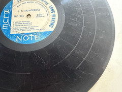 J.R. Monterose Blue Note 1536 LP ~ RARE ~ Flat Edge ~ Lexington ~ DG ~ Ear RVG