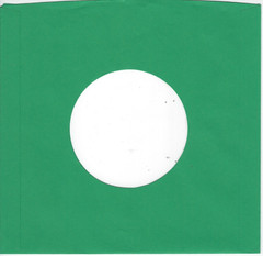 NOS Green Colored 45 RPM Sleeves 50 count per order Shipping included