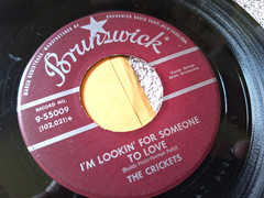 Buddy Holly & Crickets 45. THAT’LL BE THE DAY. VG+ 1957