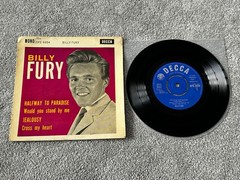 BILLY FURY – BILLY FURY / EX UK 7″ VINYL EP SINGLE DFE 6694 ULTRASONIC CLEANED!!