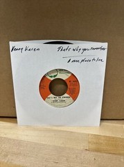 KENNY KAREN – A NICE PLACE to LIVE / THAT’S WHY YOU REMEMBER – 7″ VINYL 45 RPM