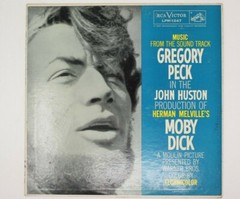 Orig Soundtrack MOBY DICK NMint RCA Gregory Peck MELVILLE Sainton ISHMAEL Whale