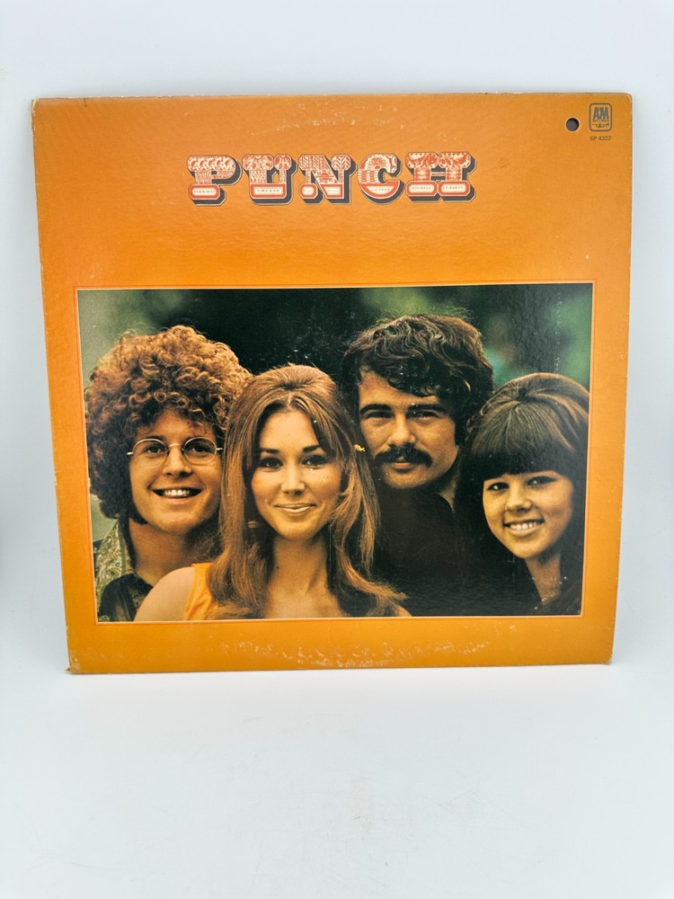 Punch Self-Titled LP White Label Promo A&M SP 4307 VG+/VG