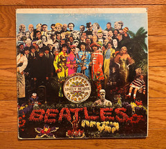 The Beatles Sgt. Pepper’s Lonely Hearts Club Band LP Apple Capitol 1973 Pressing
