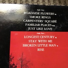 WINTER HOURS 1989 SELF-TITLED PROMO LP CHRYSALIS PRINT VINTAGE VINYL