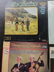 Vintage Vinyl LP Lot (5) – Bluegrass, Gospel, Jazz & Rock: Stanley Bros, Johnny