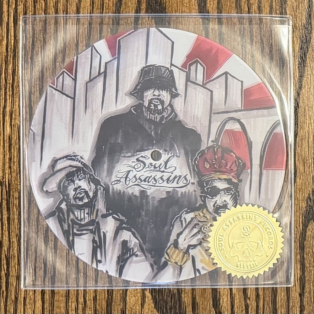 DJ Muggs Method Man Slick Rick Metropolis 7” Vinyl Picture Disc Soul Assassins