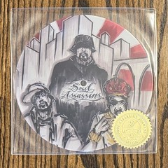 DJ Muggs Method Man Slick Rick Metropolis 7” Vinyl Picture Disc Soul Assassins