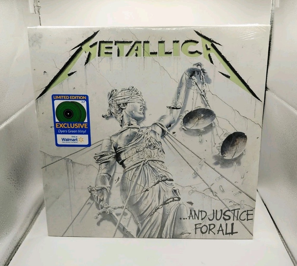 Metallica “And Justice For All” 12″ Vinyl Record 2x LP SEALED (2021 Reissue) NEW