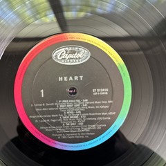Heart Self Titled Vinyl Record, US 1985 Carrollton Club Press, Inner, NM-/VG+