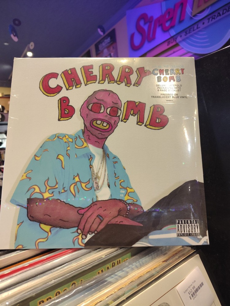 Tyler The Creator. Cherry Bomb. NEW SEALED Translucent Blue Hip-Hop Vinyl DBL LP