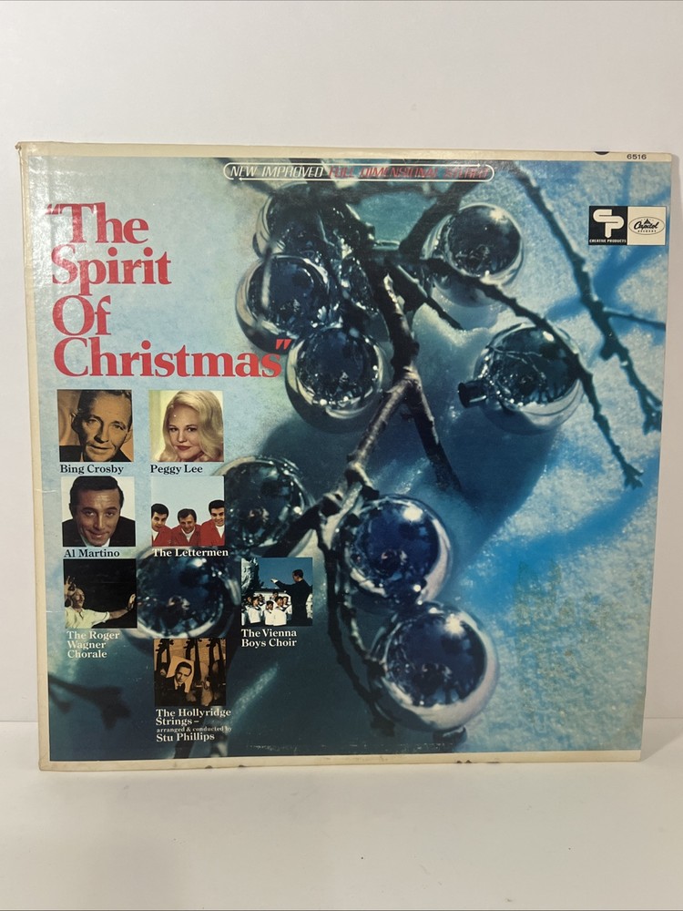 Various ‎– The Spirit Of Christmas – Vinyl LP – Capitol CP Collectors Album LE