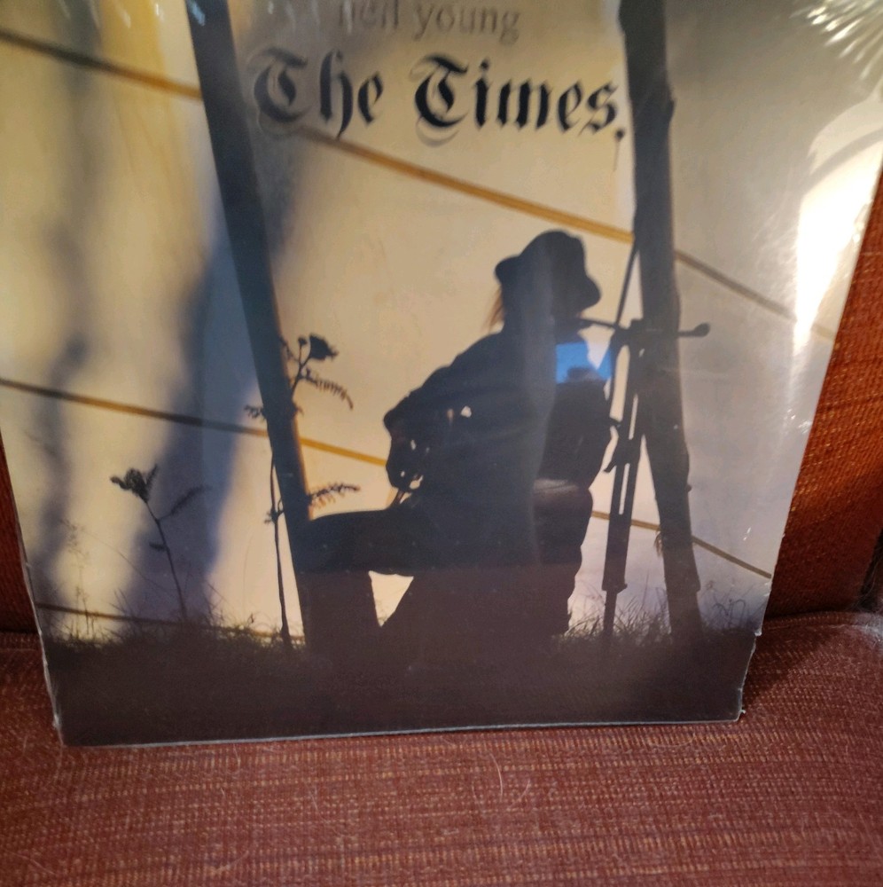 NEIL YOUNG LP The Times 2021 Reprise vinyl SEALED!