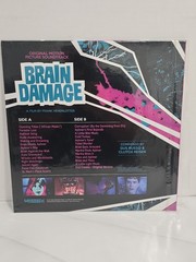 Brain Damage 1988 Horror Soundtrack OST Pink Vinyl LP Terror Vision T.V.010 VGC