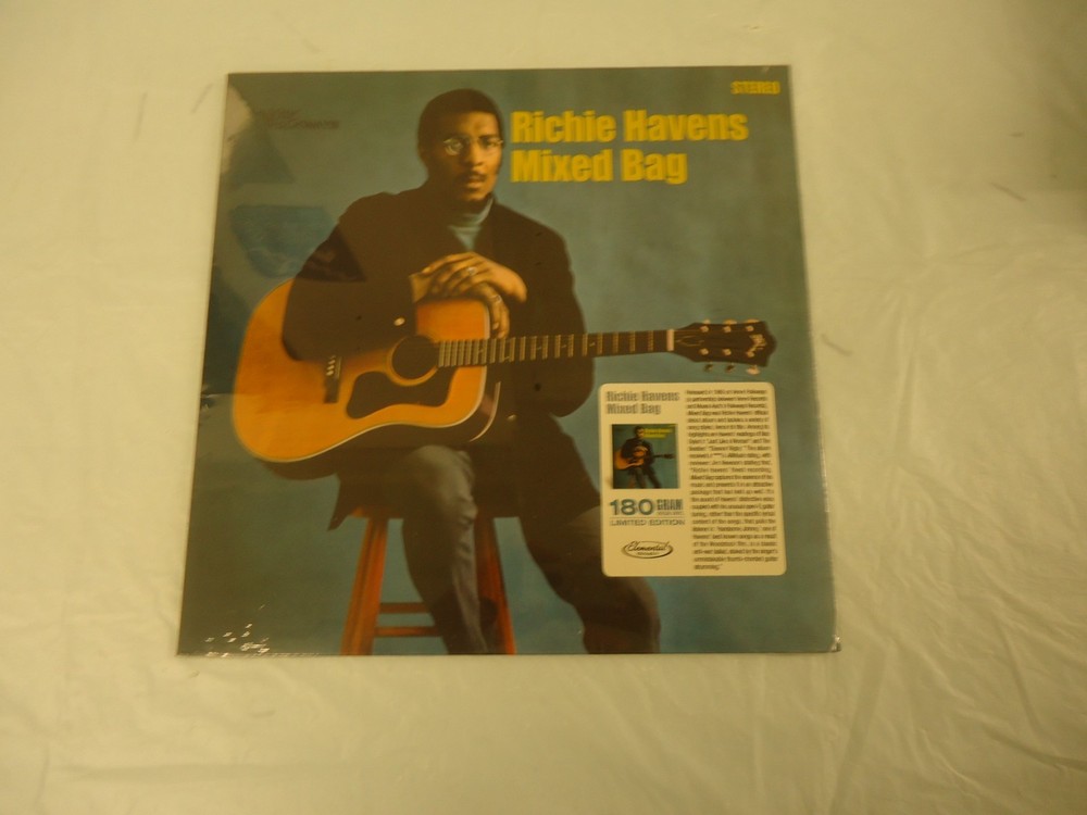 Richie Haven Mixed Bag LP (2025) NEW 180g Shrink Wrap Tear