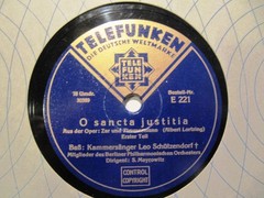 1928 LEO SCHÜTZENDORF Picture Slv ZAR und ZIMMERMANN O Sancta Justitia Meyrowitz