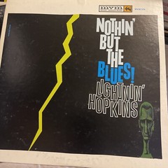Lightnin’ Hopkins Nothin’ But The Blues! Mount Vernon Music MVM 104 RARE LP