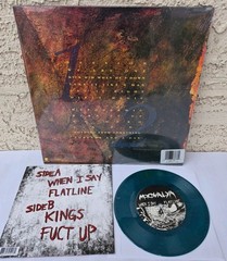 The Offspring – Ignition LP Gold Vinyl & Moovalya 7-inch color vinyl Bundle NEW